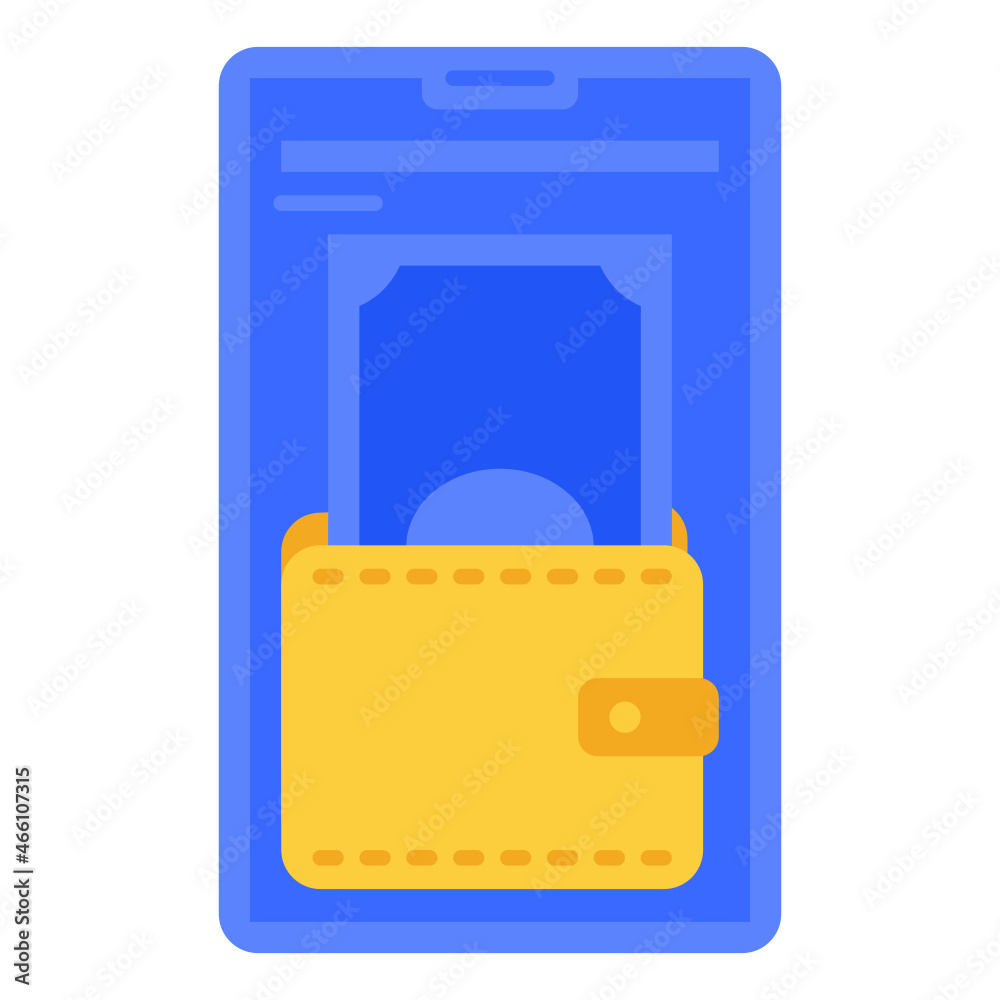 Obraz premium wallet icon
