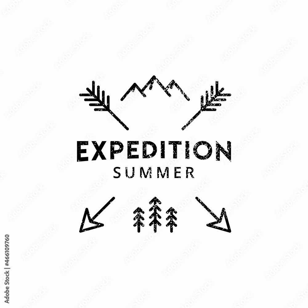Logo Template - Touring, Summer, holidays, labels and badges retro typography design logo. Templates for greeting cards, posters and apparel design. Vector illustration. Logo Template - Touring, Summer, holidays, labels and badges retro typography design logo. Templates for greeting cards, posters and apparel design. Vector illustration.