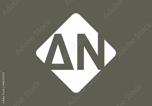 Free Download Unique shape of AN initial letter - GFXLoad
