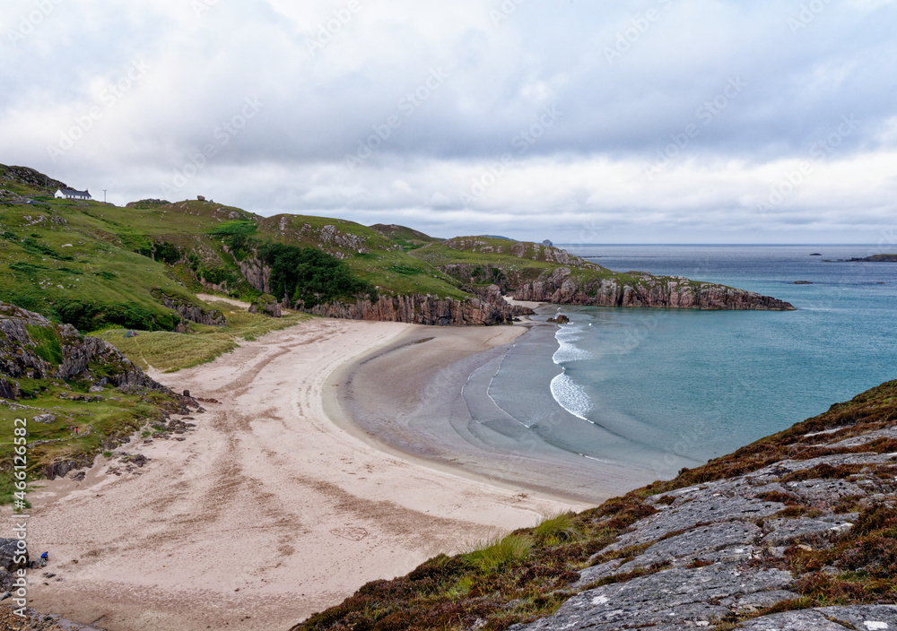 Sandy Ceannabeinne Beach - Durness - Scotland Sandy Ceannabeinne Beach - Durness - Scotland
