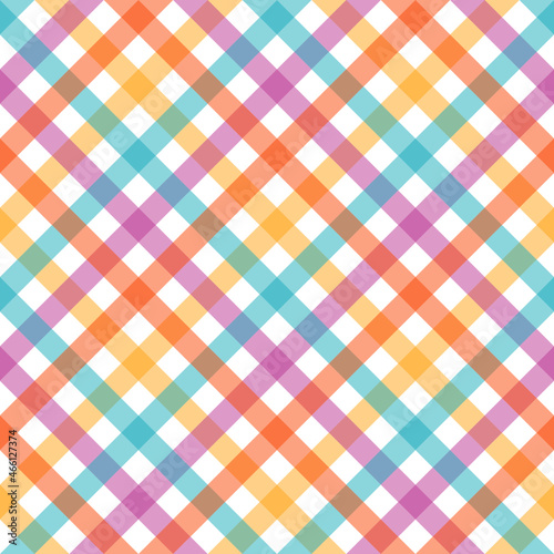 Classic seamless checkers pattern design for decorating, wrapping paper, wallpaper, fabric, backdrop and etc.