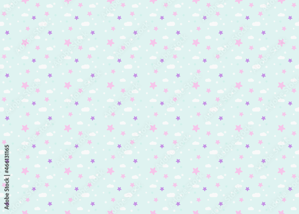 little star with pastel tone seamless pattern vector ep82 little star with pastel tone seamless pattern vector ep82