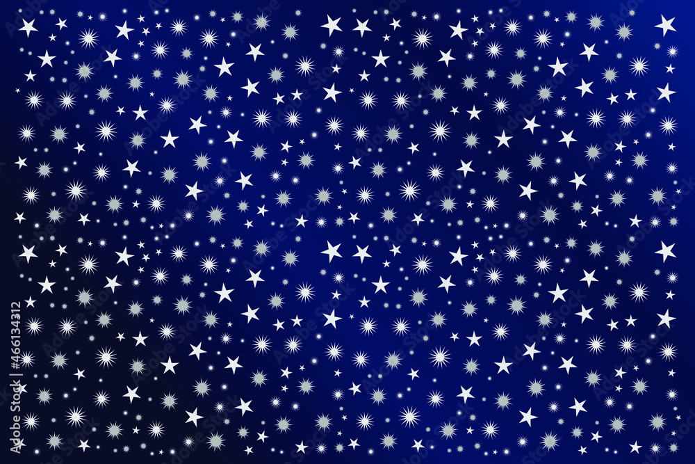 star background in the night sky, star pattern, christmas png