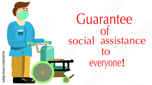 Guarantee of social assistance to everyone 