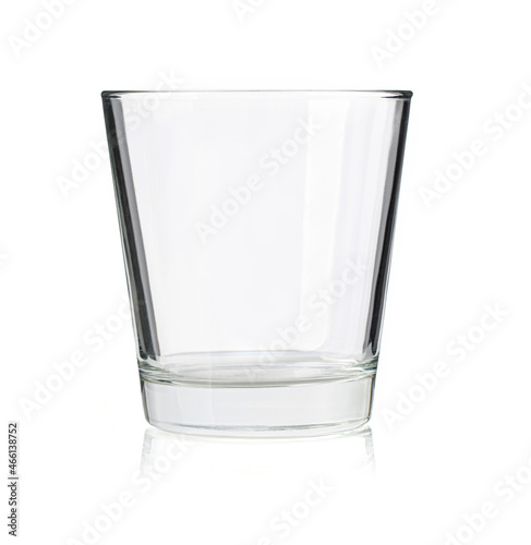 empty bacardi glass