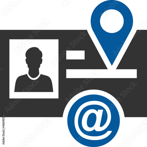 visiting card details