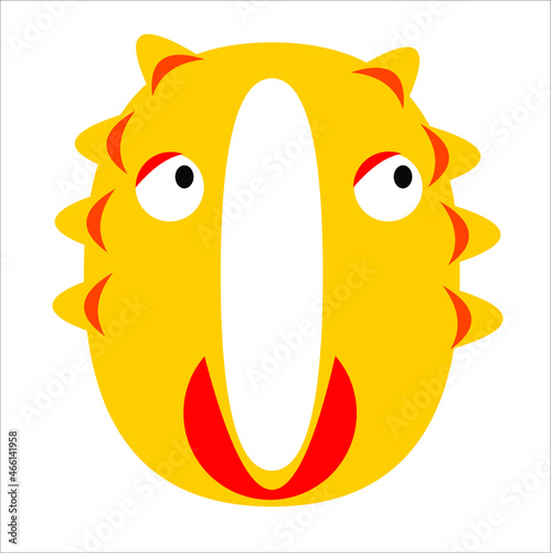dinosaur themed figure vector