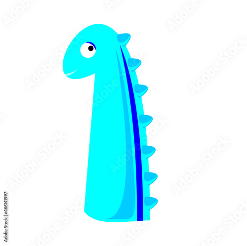 dinosaur themed figure vector