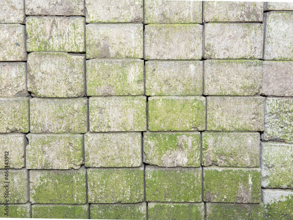 Obraz premium Weathered vintage brickwall with copyspace 