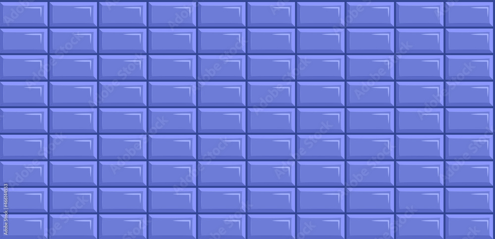 Subway tiles seamless rectangular blue background, vector illustration. Subway tiles seamless rectangular blue background, vector illustration.