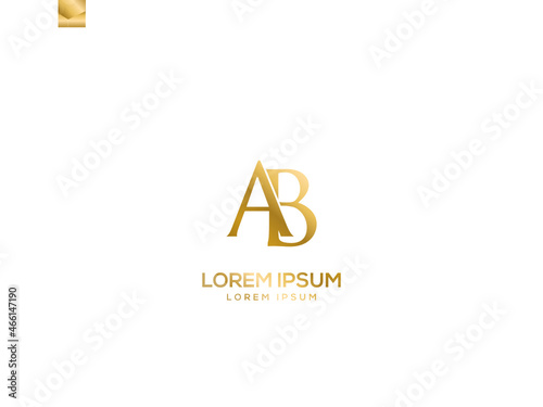  AB CompanyLogo Design. AB building logo. luxury building logo vector. Creative And Professional AB or BA luxury home logo for new company.svg photo
