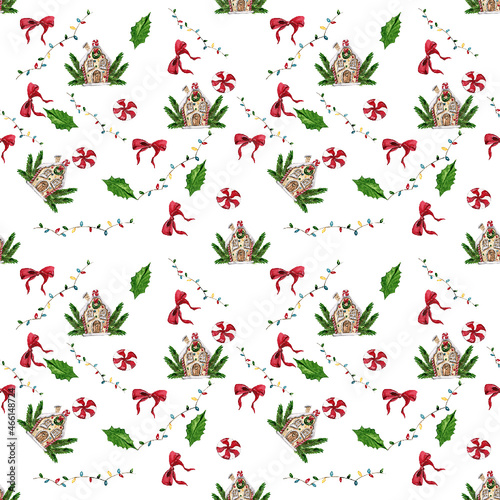 Wallpaper Mural Christmas seamless pattern Digital paper Torontodigital.ca