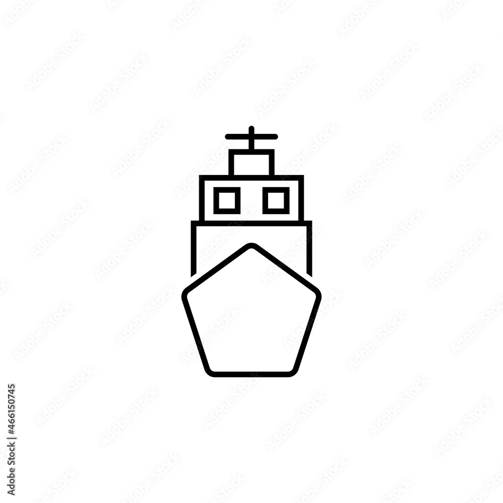 shipping icon, sea vector, transportation illustration shipping icon, sea vector, transportation illustration