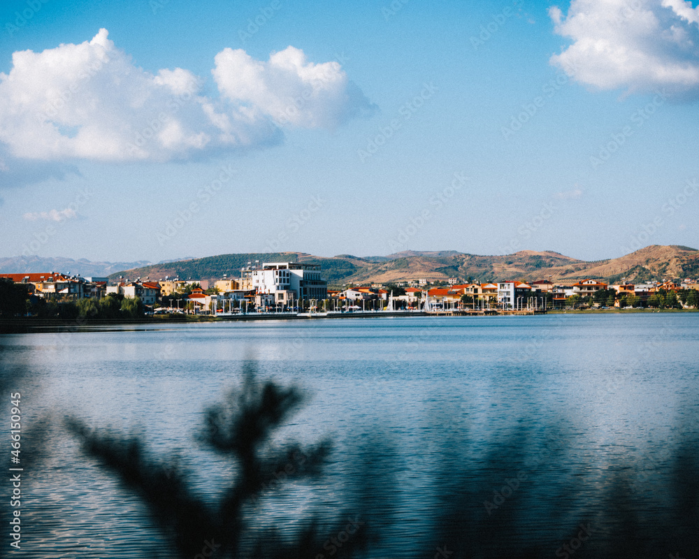Panorama of an Albanian beautiful city Panorama of an Albanian beautiful city
