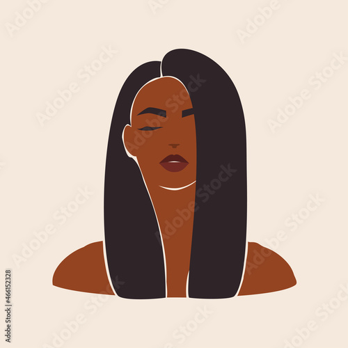Portrait of a black woman