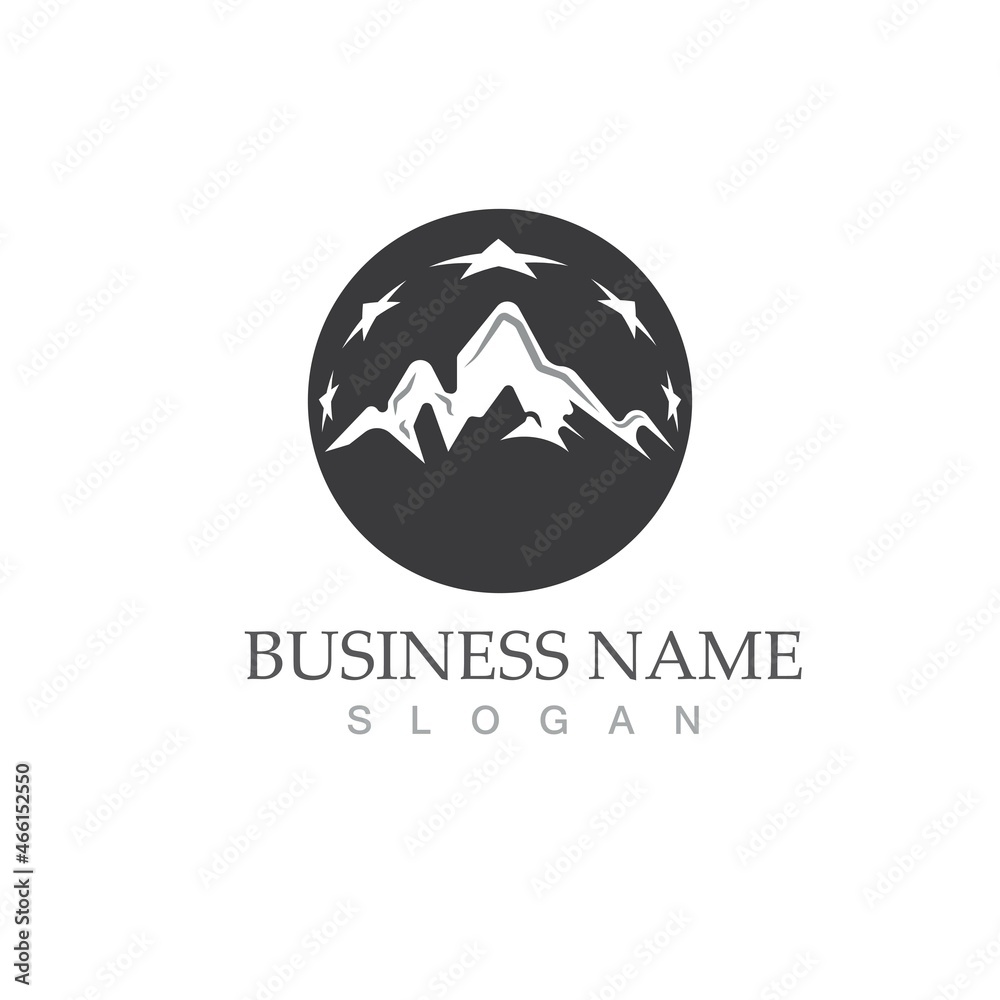 Mountain icon Logo Mountain icon Logo