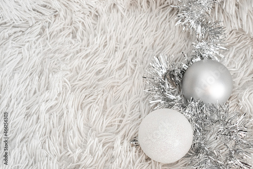 Background with Christmas decorations