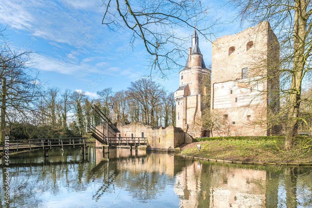 Ruin of castle Duurstede Wijk bij Duurstede, Utrecht Province, The Netherlands Ruin of castle Duurstede Wijk bij Duurstede, Utrecht Province, The Netherlands