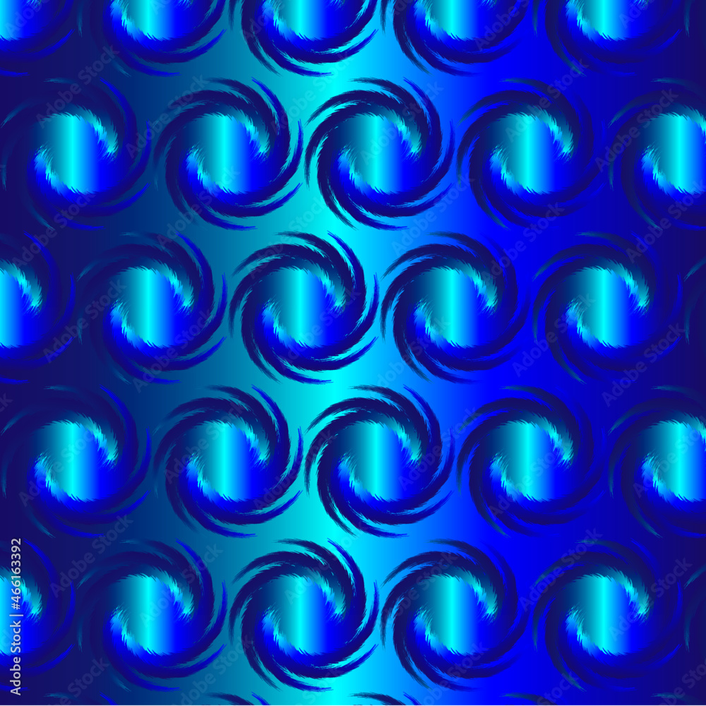 abstract blue background with bubbles for design packaging