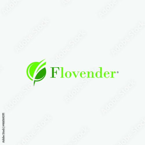 Eco-friendly abstract logo design