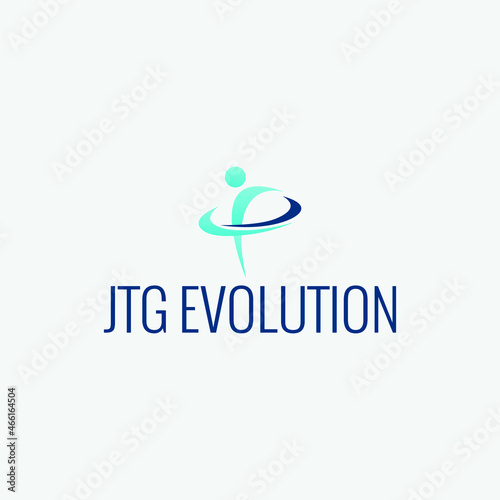 Yoga abstract logo design