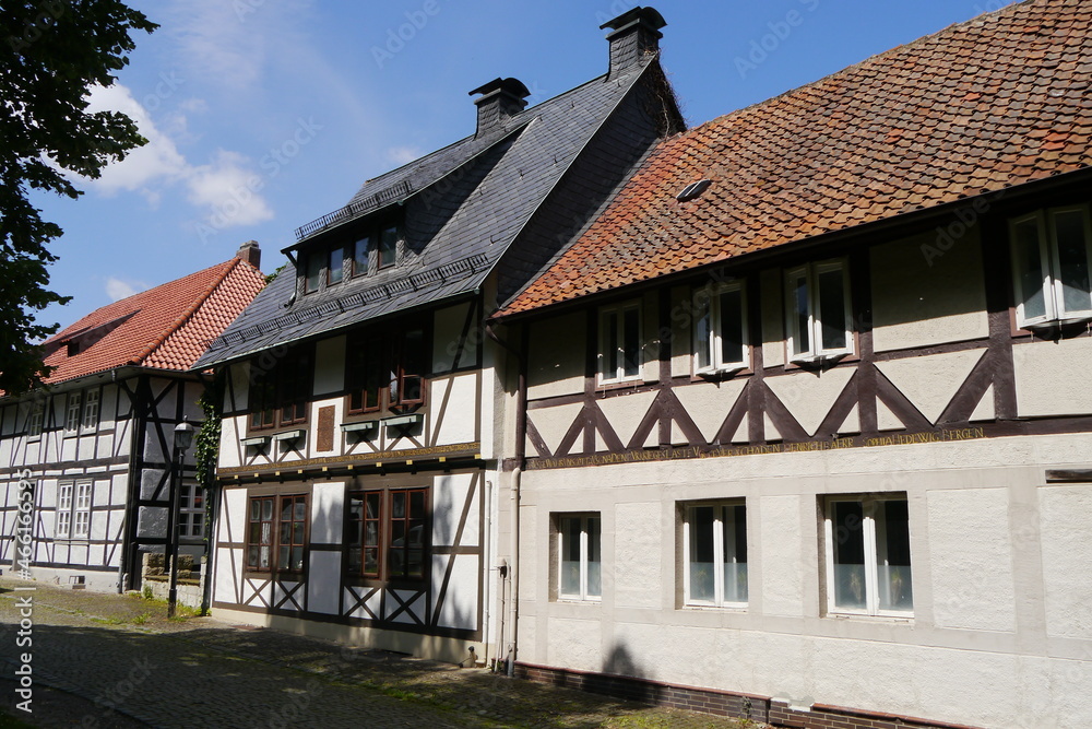 Alte Fachwerkhäuser Stiftstraße Königslutter am Elm