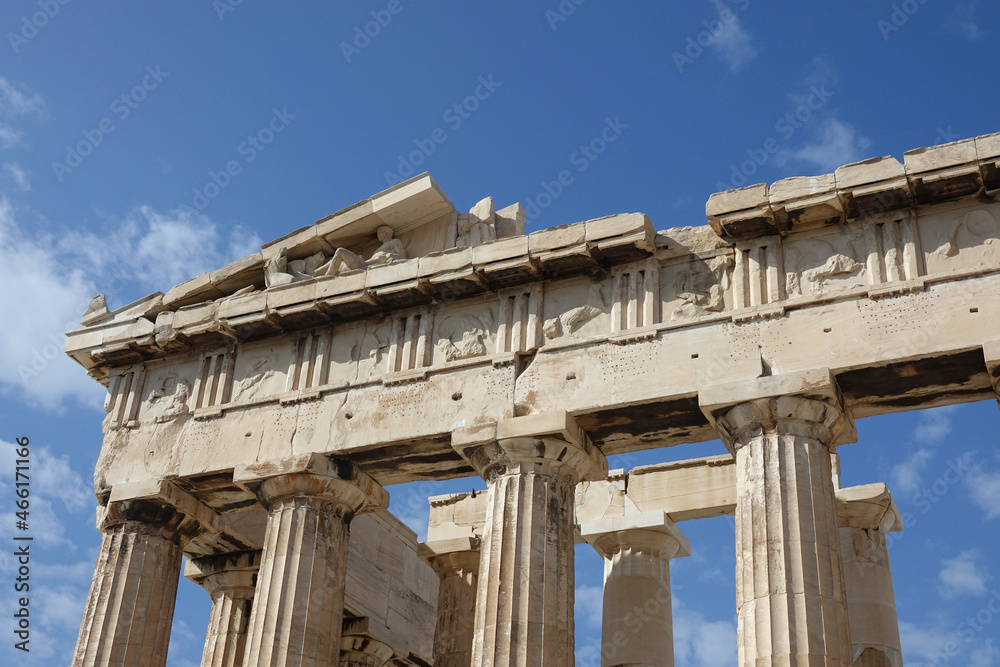 The Parthenon Tempel of the Acropolis