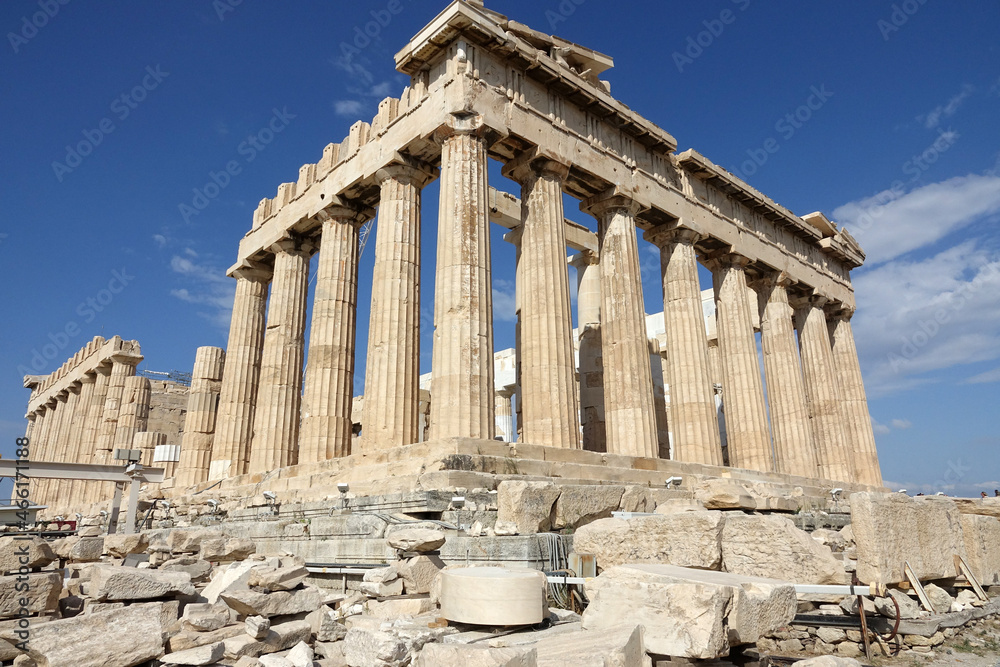 The Parthenon tempel of Acropolis The Parthenon tempel of Acropolis