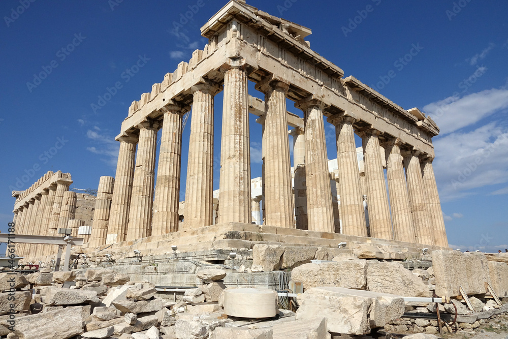 The Parthenon tempel of Acropolis