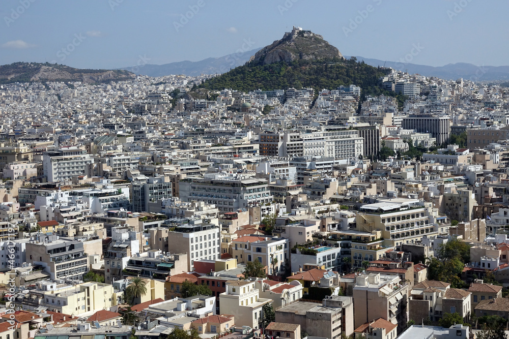 View of Athene from the Acropolis