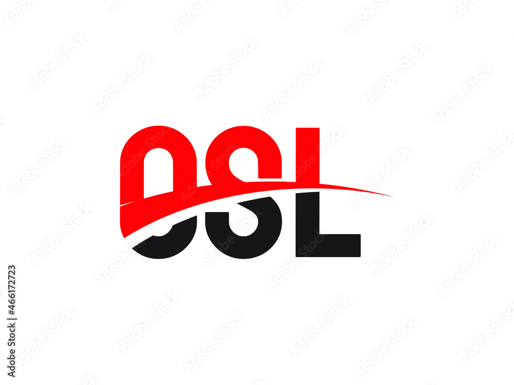 OSL Letter Initial Logo Design Vector Illustration OSL Letter Initial Logo Design Vector Illustration