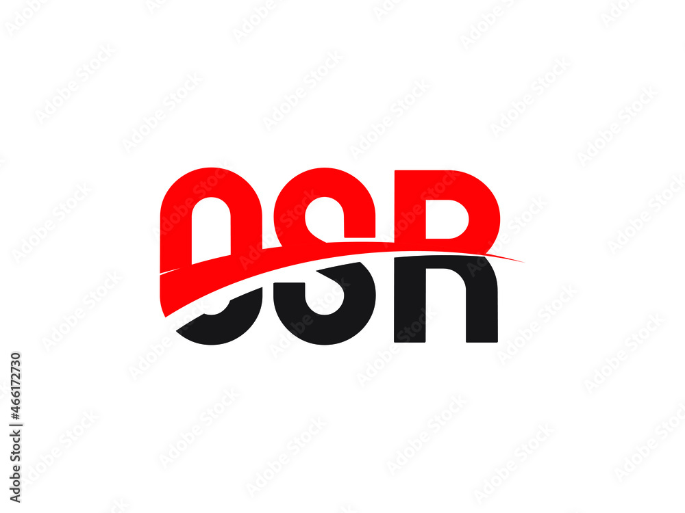 OSR Letter Initial Logo Design Vector Illustration OSR Letter Initial Logo Design Vector Illustration