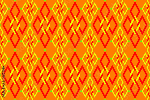 Traditional Thai traditional ethnic fabric background design seamless oriental for rugs,wallpapers,clothes,wraps,batik,fabric,silk,vector illustration,embroidery style.