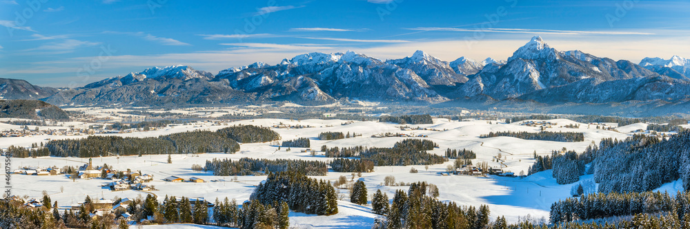 Winterlandschaft im Allgäu