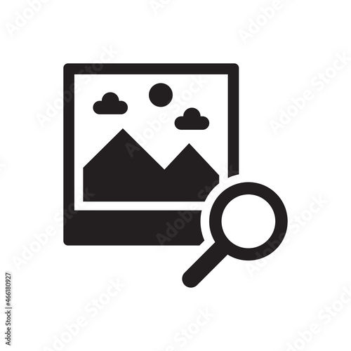 Image Search Icon - Photo Search Icon - Picture Search Icon