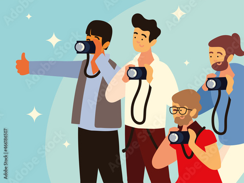 photographers or paparazzi