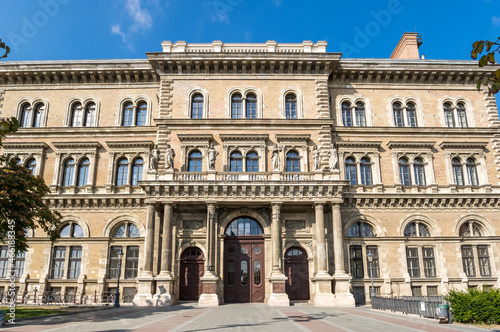 View of the street in Budapest, Hungary