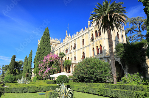 Isola del Garda. Island on Lake Garda, Italy, Europe.