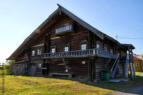 Russia. Kizhi Island. House of residents of the village of Yamka © Минихан Сафин