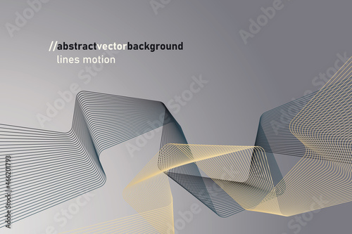 Abstract vector lines background