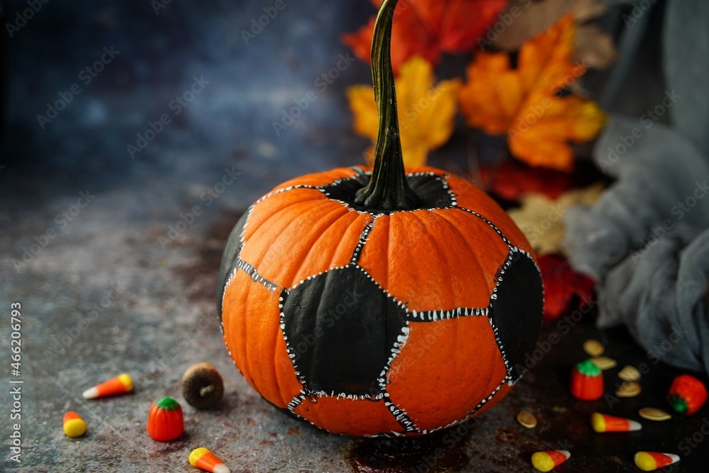 halloween-pumpkin-soccer-ball-football-desingn-painted-on-pumkin