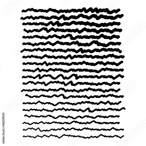unreadable scribbled lines - design template