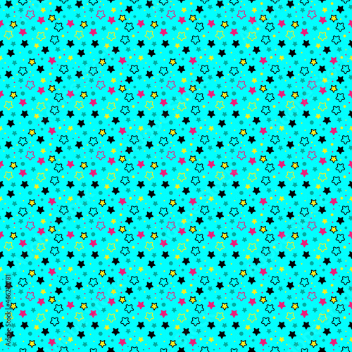 pattern with colorful dots