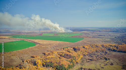 autumn nature of Sursky krai photo