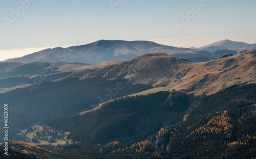 view from the top of mountain © Florin