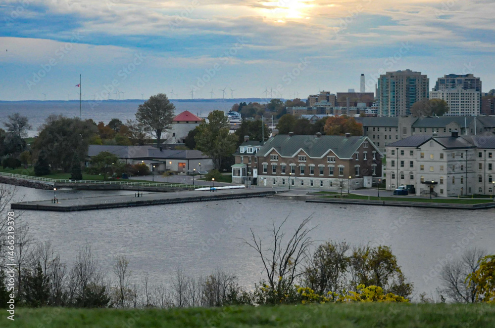 Fototapeta premium view of the river seine