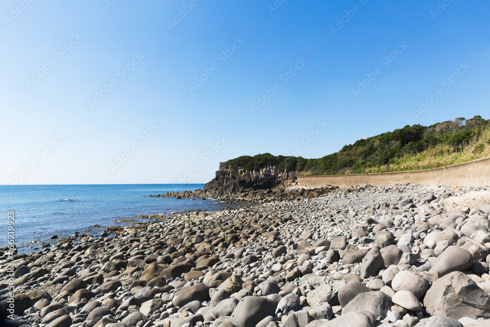 鹿児島県いちき串木野市の戸崎鼻海岸