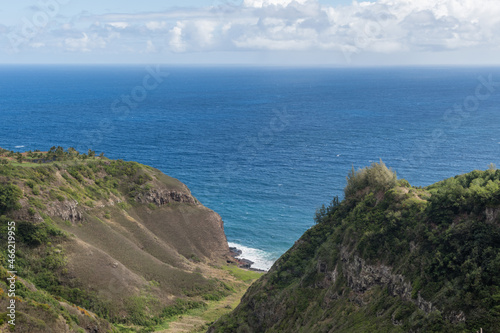  Scenic west Maui shoreline vista, Hawaii