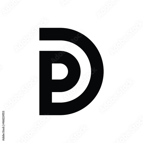 DP Simple Letter Logo