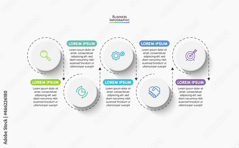 Business data visualization. timeline infographic icons designed for abstract background template milestone element modern diagram process technology digital marketing data presentation chart Vector Business data visualization. timeline infographic icons designed for abstract background template milestone element modern diagram process technology digital marketing data presentation chart Vector